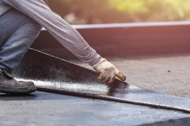 Professional Waterproofing technician working in Edgewater, MD